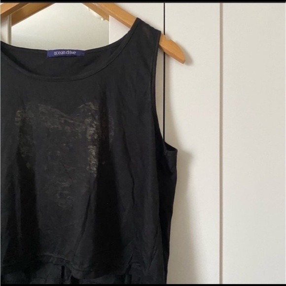 OCEAN Drive Black Tank Top Size S
Lightweight - Picture 7 of 8